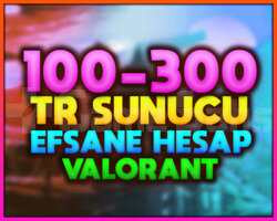 TR SUNUCU 100-300 SKİN FULL ENVANTER VİP FULL