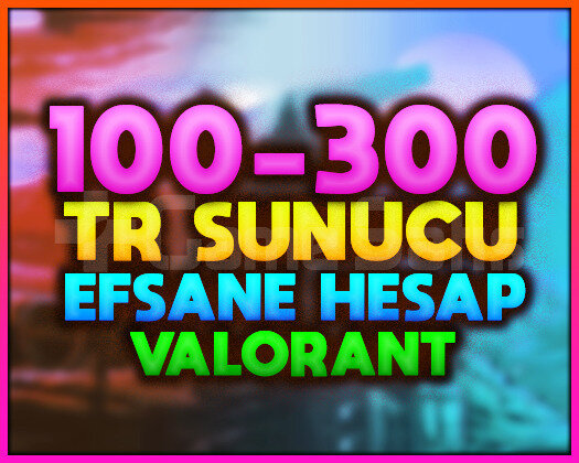 TR SUNUCU 100-300 SKİN FULL ENVANTER VİP FULL