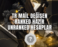 TR - EU FULL MAİL DEĞİŞEN RANKED HAZIR HESAPLAR