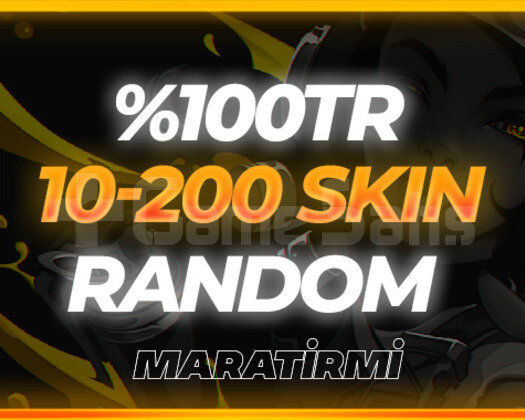 100TR 10-200 SKIN ARASI HESAP / GARANTİLİ