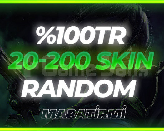 100TR 20-200 SKIN ARASI HESAP / GARANTİLİ