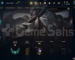 TR Plat 3 | 2 Kostüm - 31K Mö | LoL Hesap