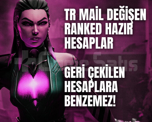 TR - EU RANKED GİRİŞ İÇİN HAZIR HESAP! / FRESH