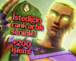 RADYANT BOOSTERLER İLE İSTEDİĞİN RANK SENİNLE!