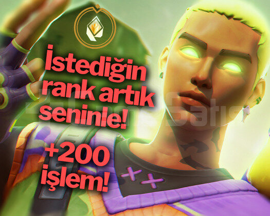 RADYANT BOOSTERLER İLE İSTEDİĞİN RANK SENİNLE!