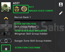 2 MADALYA | PRIME CSGO | MAGAZA TR YESIL FAKTOR