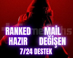 TR EU - RANKED HAZIR HESAPLAR / MAİL DEĞİŞEN