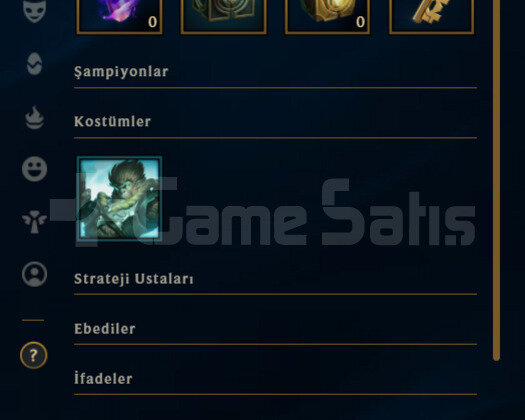 TR Plat 3 | 4 Kostüm - 26 Hero | LoL Hesap