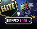 PUBG Mobile A18 Elite Pass Plus RP 1-100 Lv TR
