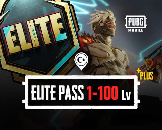 PUBG Mobile A21 Elite Pass Plus RP 1-100 Lv TR