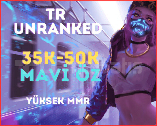 TR - UNRANKED 30 LEVEL HESAP
