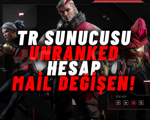 TR - MAİL DEĞİŞEN RANKED AÇIK HESAPLAR / 5 MAÇ