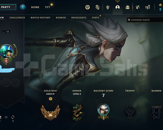 Euw Gold 4 Mail Onaysız! 60 WR Fresh Hesap