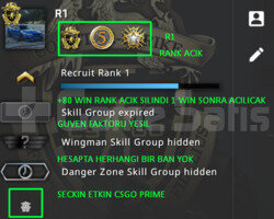 3 MADALYA | RANK ACIK PRIME CSGO | YESIL FAKTOR