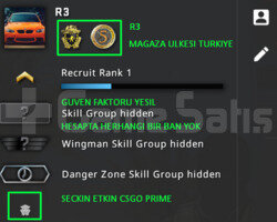 2 MADALYA | PRIME CSGO | MAGAZA TR YESIL FAKTOR