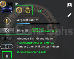 2 MADALYA | RANK ACIK PRIME CSGO | YESIL FAKTOR