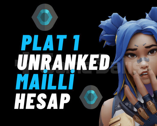 PLAT 1 UNRANKED MAİLLİ HESAP - 7 24 DESTEK