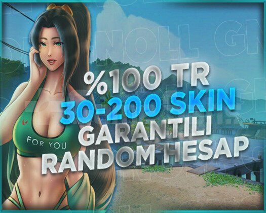 TR BÖLGE 30-200 SKİN FULL+FULL VİP HESAPLAR +3000
