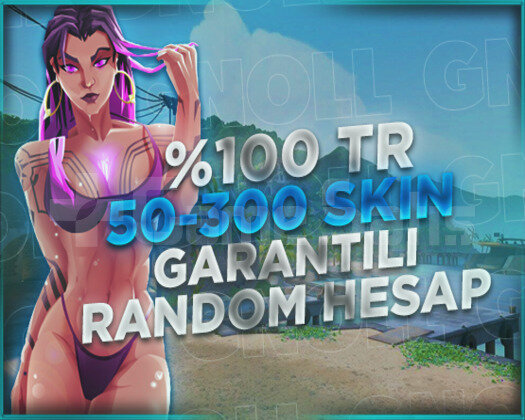 TR BÖLGE 50-300 SKİN FULL+FULL VİP HESAPLAR +3000