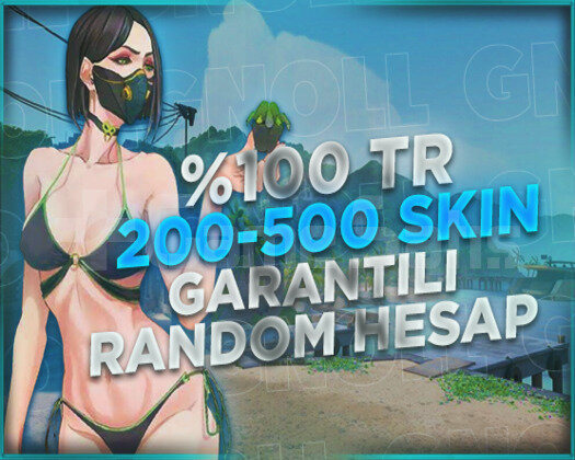 TR BÖLGE 200-500 SKİN FULL+FULL VİP HESAPLAR +3000