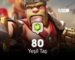 Clash of Clans 80 Yeşil Taş