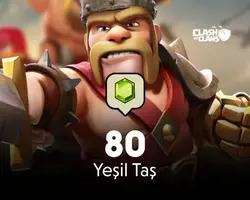 Clash of Clans 80 Yeşil Taş