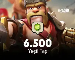 Clash of Clans 6500 Yeşil Taş