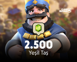 Clash Royale 2500 Yeşil Taş