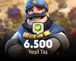 Clash Royale 6500 Yeşil Taş