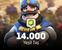 Clash Royale 14000 Yeşil Taş