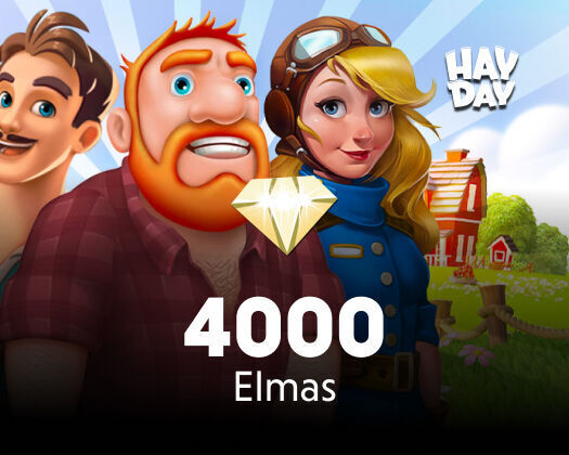 Hay Day 4000 Elmas
