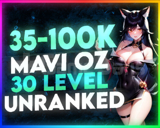EUW / +35K MAVİ ÖZ 30 LEVEL UNRANKED HESAP