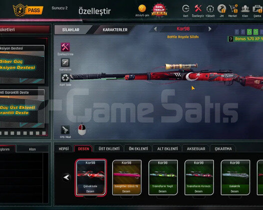 60 LEVEL +7 SETLİ HESAP