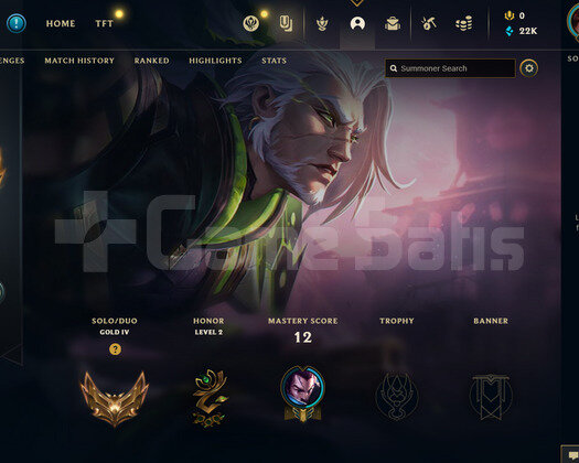 EUW Gold 4 | 4 Kostüm - 22K Mö | LoL Hesap