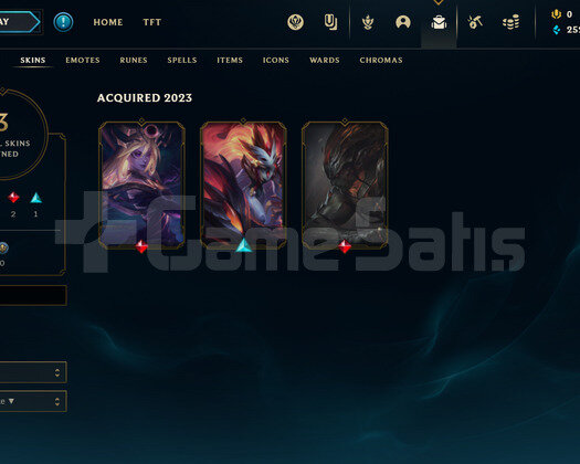 EUW Gold 4 | 3 Kostüm - 36 Hero | LoL Hesap