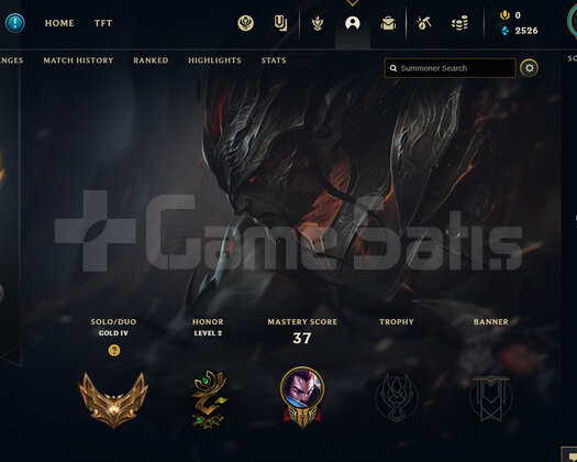 EUW Gold 4 | 3 Kostüm - 36 Hero | LoL Hesap