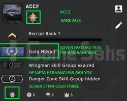 CSGO PRIME | NOVA 2 | GUVEN FAKTORU YESIL