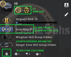 CSGO PRIME | NOVA 2 | GUVEN FAKTORU YESIL