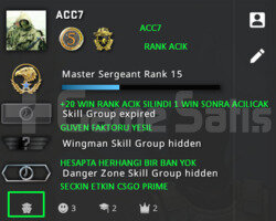 2 MADALYA | RANK ACIK PRIME CSGO | YESIL FAKTOR