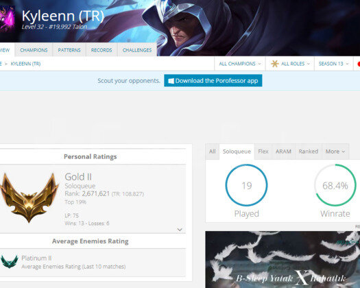 TR GOLD 2 75LP 68WR I DİAMOND ELO 15K MAVİ ÖZ