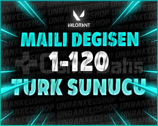 TR MAİL DEĞİŞEN 1-120 SKİN RANKED HAZIR HESAPLAR