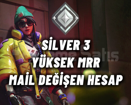 YÜKSEK MMR SİLVER 3 YAN HESAP - MAİL DEĞİŞEN