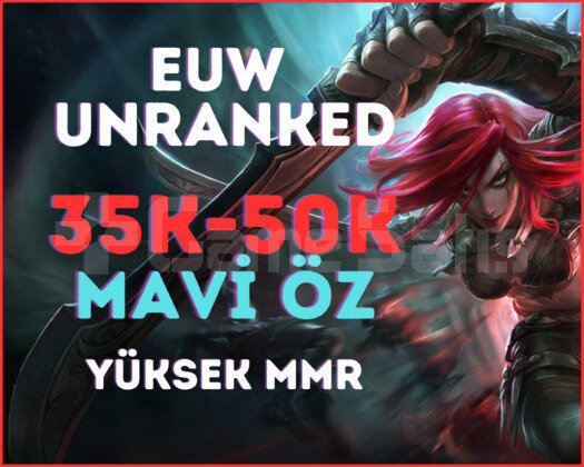 EUW - UNRANKED 30 LEVEL HESAP