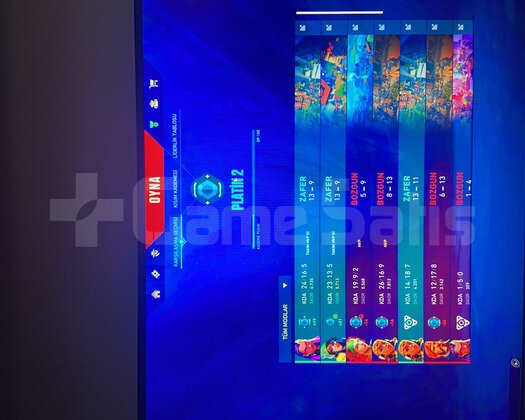 Yağmacı vandal plat 2 yüksek mmr hesap