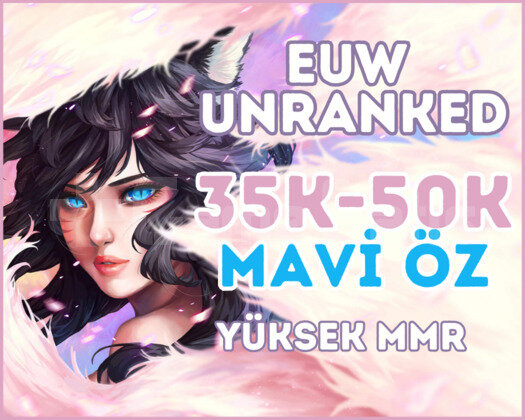 EUW - UNRANKED 30 LEVEL HESAP