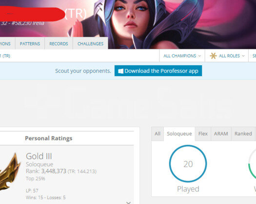 TR GOLD 3 57LP 75WR I DİAMOND ELO 10K MAVİ ÖZ