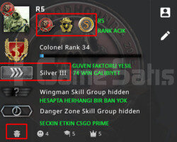 3 MADALYA | RANK ACIK PRIME CSGO | YESIL FAKTOR