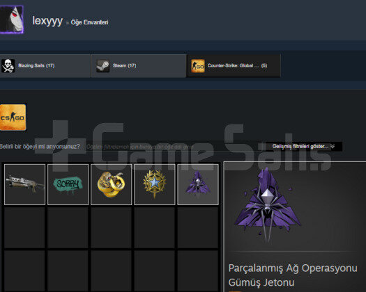 3 ROZETLİ CSGO HESAP