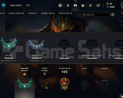65 Hero 21 skin DJ SONA olan Plat 4 0lp hesap
