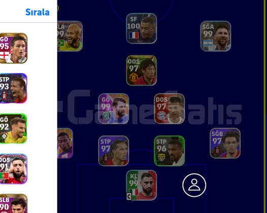 100 TL Yatırılmış Hesap 1 Iconlu Pes Hesabi